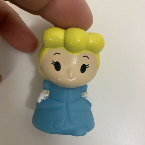 Set of 3 Disney Princess Finger Puppets Bath Toy Ariel Jasmine Cinderella - Picture 4 of 5